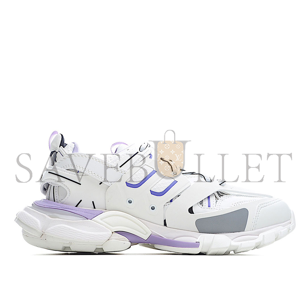 BALENCIAGA WMNS TRACK SNEAKER WHITE LILAC 542023W3GC30225