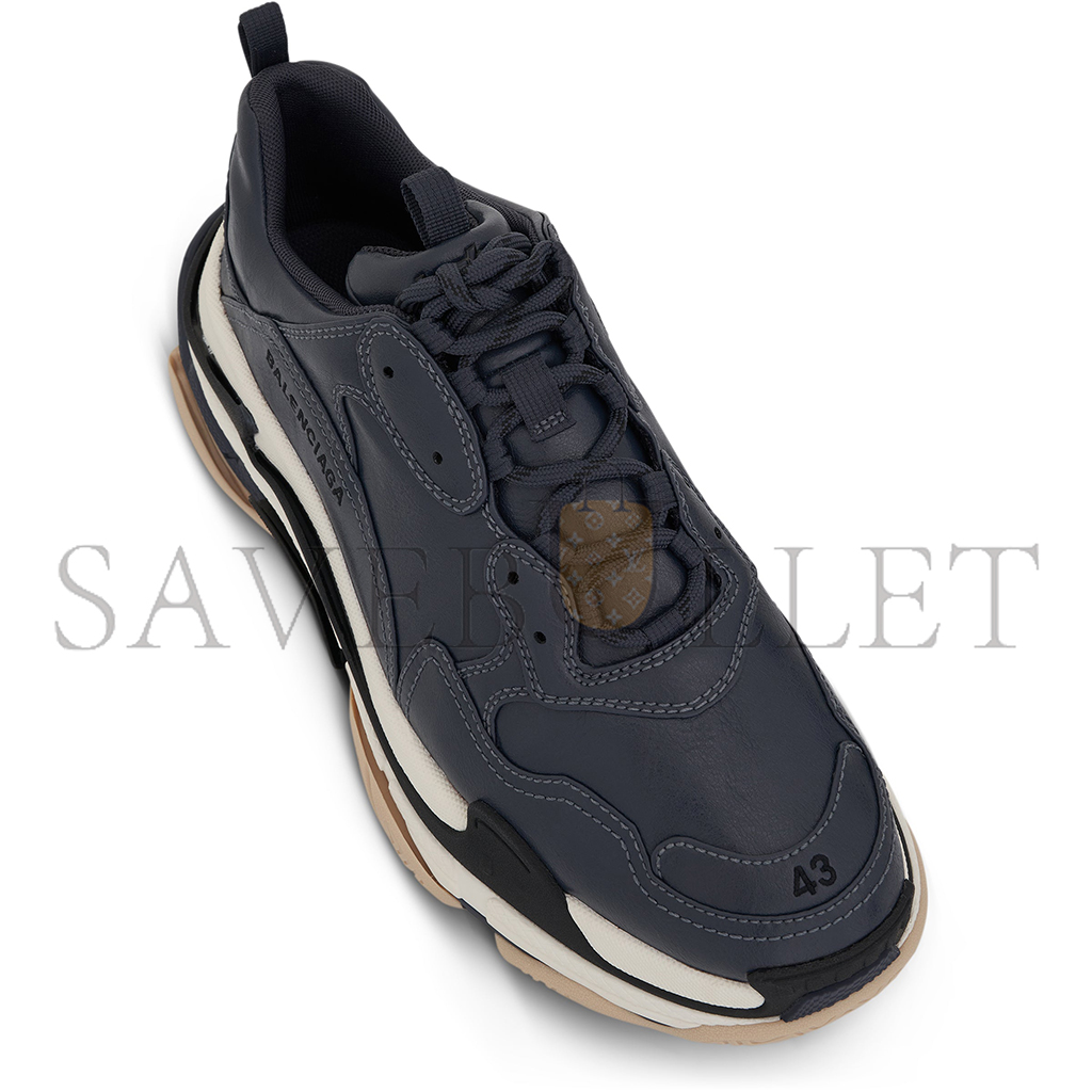 BALENCIAGA TRIPLE S SNEAKER IN STONE BLUE BLACK  536737W2FAD4179