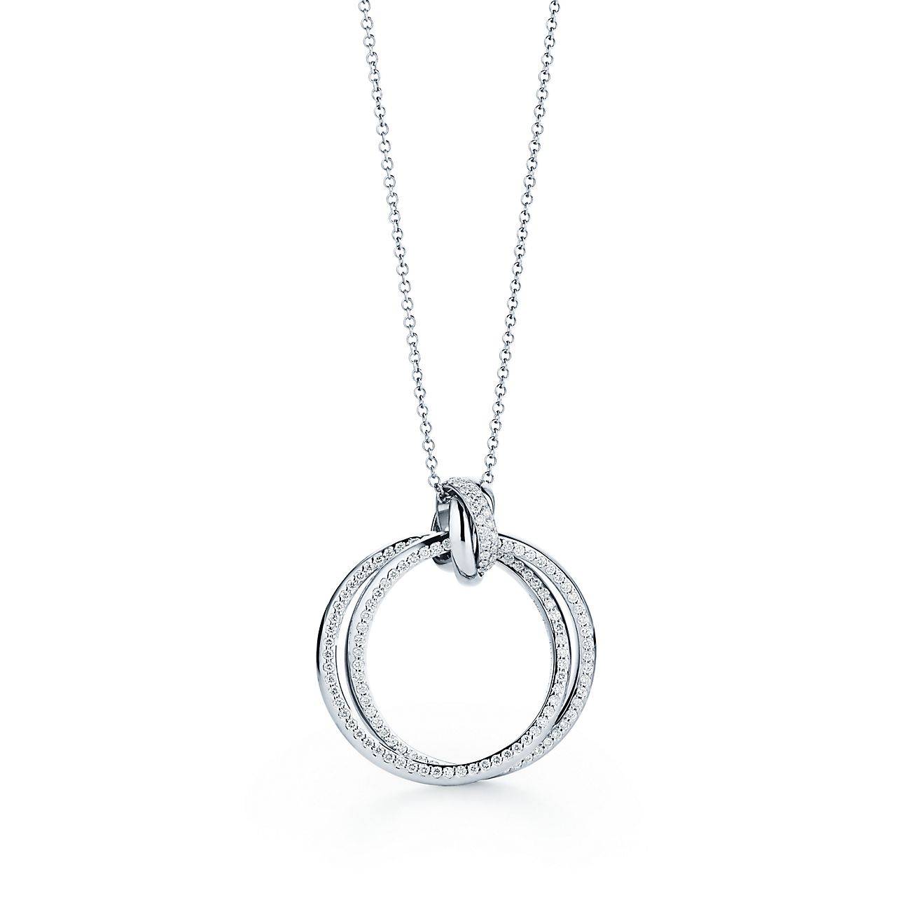 TIFFANY  PALOMAS MELODY CIRCLE PENDANT