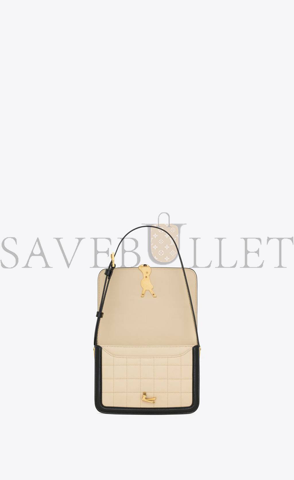 YSL SOLFERINO SMALL IN QUILTED NUBUCK SUEDE 739139AAB6Z9289 (18.5*14*6cm)