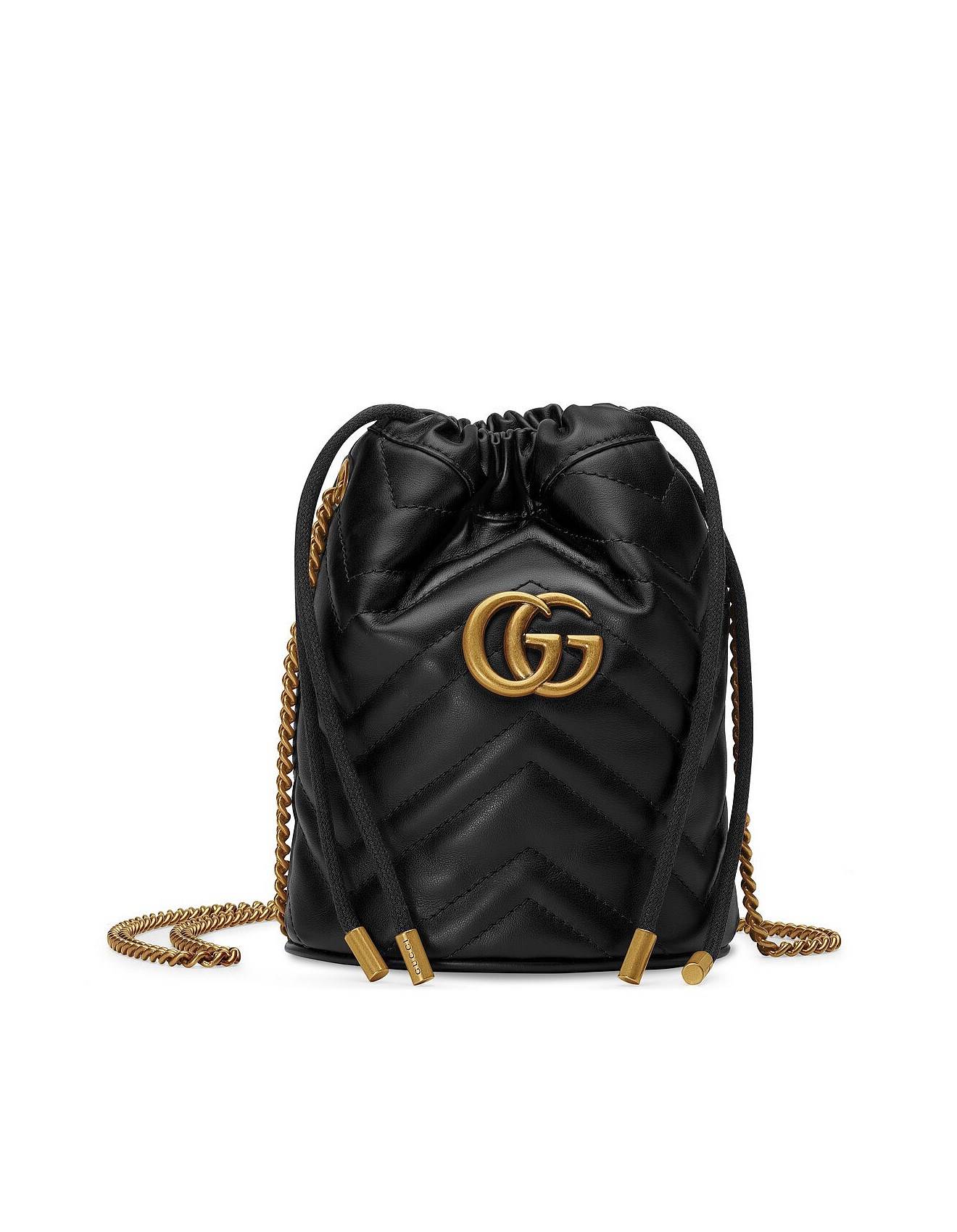 GG MARMONT MINI BUCKET BAG (19*17cm)